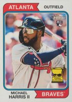 2023 Topps Heritage #30 Michael Harris II Image Variation Baseball Card