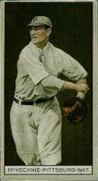 1912 Brown Backgrounds Broadleaf #121 Bill McKechnie Baseball Card
