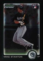 2010 Bowman Chrome #198 Mike Stanton Baseball Card