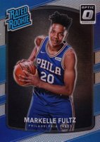 2017 Panini Donruss Optic #200 Markelle Fultz Holo Basketball Card