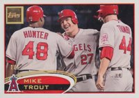 2012 Topps #446 Mike Trout Gold Baseball Card