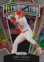 2019 Panini Prizm Illumination  #I10 Mike Trout Baseball Card