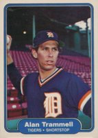 1982 Fleer #283 Alan Trammell Baseball Card