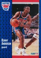 1991 Fleer #322 Kenny Anderson Basketball Card