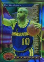 1993 Finest #198 Tim Hardaway Refractor Basketball Card