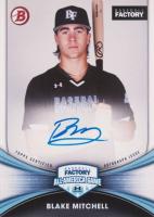 2023 Bowman Draft Under Armour All-America Game Autograph #AA-BM Blake Mitchell Baseball Card