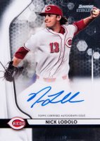2020 Bowman Sterling Prospect Autographs #NL Nick Lodolo Baseball Card