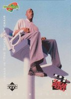 1996 Upper Deck Space Jam #53 Jordan in the Ducktor's Chair Basketball Card