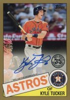 2020 Topps 1985 Topps 35th Anniversary Autographs #85AKT Kyle Tucker Series 2-Gold Baseball Card