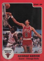 1985 Star #121 George Gervin Basketball Card