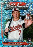 2024 Bowman Chrome My 1st Bowman #M1B17 Jackson Holliday Mini Diamond Refractor Baseball Card