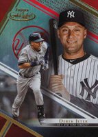 2021 Topps Gold Label #75 Derek Jeter Class 2-Red Baseball Card