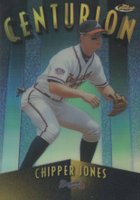 1998 Finest Centurion #C16 Chipper Jones Refractor Baseball Card