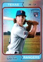 2023 Topps Heritage #384 Josh Smith Chrome-Silver Refractor Baseball Card