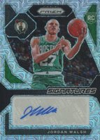 2023 Panini Prizm Rookie Signatures #RSIWAL Jordan Walsh Mojo Basketball Card