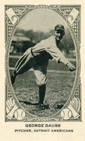 1922 Neilson's Chocolate Type 2 # George Dauss Baseball Card