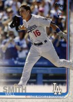 2019 Topps Update  #US199 Will Smith Running, Vertical Baseball Card