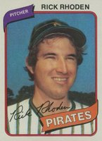 1980 Topps #92 Rick Rhoden Baseball Card