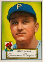 1952 Topps #12 Monty Basgall Red Back Baseball Card