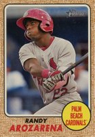 2017 Topps Heritage Minor League #146 Randy Arozarena Baseball Card