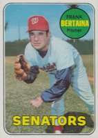 1969 Topps #554 Frank Bertaina Baseball Card