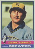1976 Topps #92 Eduardo Rodriguez Baseball Card