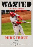 2020 Topps Throwback Thursday #195 Mike Trout Baseball Card
