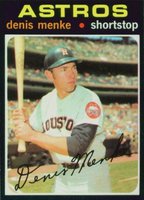 1971 Topps #130 Denis Menke Baseball Card