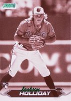 2024 Topps Stadium Club #211 Jackson Holliday Sepia Baseball Card