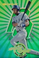1997 Donruss Update Power Alley #24 Derek Jeter Baseball Card
