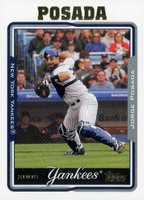 2005 Topps  #451 Jorge Posada Baseball Card