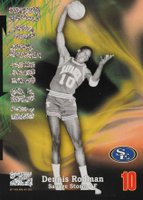 2012 Fleer Retro Z-Force Rave #Z-2 Dennis Rodman Basketball Card