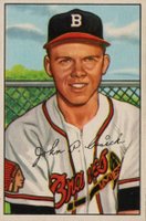 1952 Bowman #192 John Cusick Baseball Card