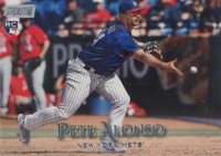 2019 Stadium Club #272 Pete Alonso Fielding Baseball Card
