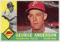 1960 Topps #34 George Anderson Baseball Card