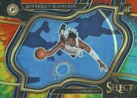 2022 Panini Select #279 Bennedict Mathurin Tie-Dye Basketball Card