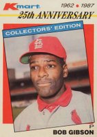 1987 K-Mart #3 Bob Gibson Baseball Card