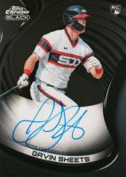 2022 Topps Chrome Black Autographs #GS Gavin Sheets Baseball Card