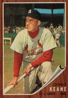 1962 Topps #198 Johnny Keane Baseball Card