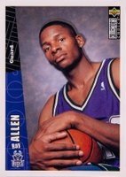 1996 Collector's Choice #278 Ray Allen Basketball Card