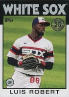 2021 Topps 1986 Topps Baseball 35th Anniversary #75 Luis Robert Baseball Card