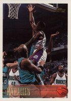 1996 Topps #217 Ray Allen Basketball Card