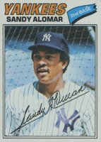 1977 Topps #54 Sandy Alomar Baseball Card