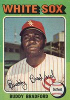 1975 Topps #504 Buddy Bradford Baseball Card