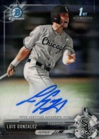 2017 Bowman Draft Chrome Draft Picks Autographs  #CDALG Luis Gonzalez Baseball Card