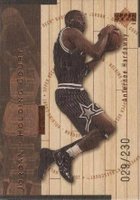 1998 Upper Deck Hardcourt Jordan Holding Court #J19 Anfernee Hardaway/Michael Jordan Bronze Basketball Card