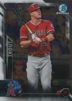 2016 Bowman #1 Mike Trout Chrome Baseball Card