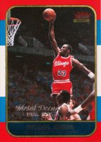 1996 Metal Decade of Excellence #M4 Michael Jordan Basketball Card