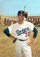 1960 Morrell Meat Dodgers # Sandy Koufax Baseball Card