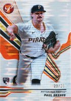 2024 Topps Pristine #229 Paul Skenes Pristine Orange Baseball Card